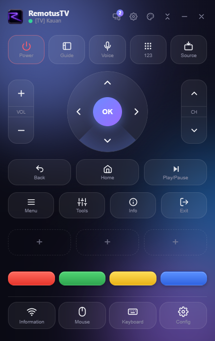RemotusTV remote