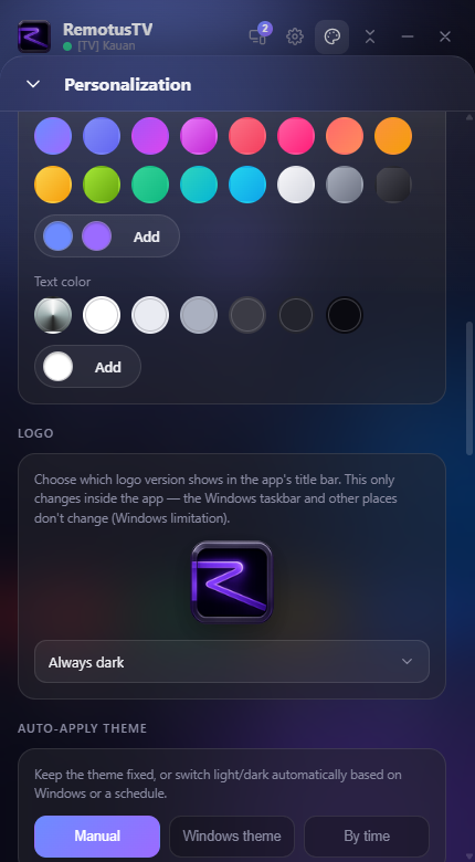Personalization